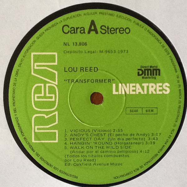 Lou Reed - Transformer | RCA (NL 13.806) - 4