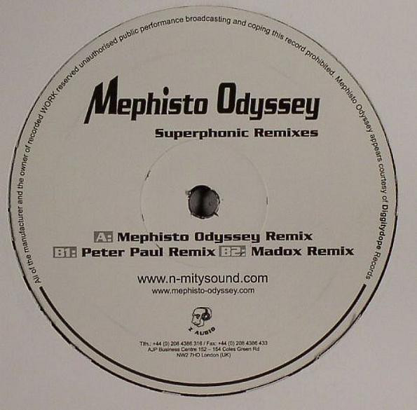 Mephisto Odyssey - Superphonic (Remixes) | N-Mity Sound Recordings (N-MITY012) - main