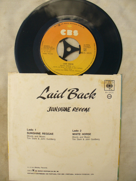 Laid Back - Sunshine Reggae | CBS (A-3605) - 3