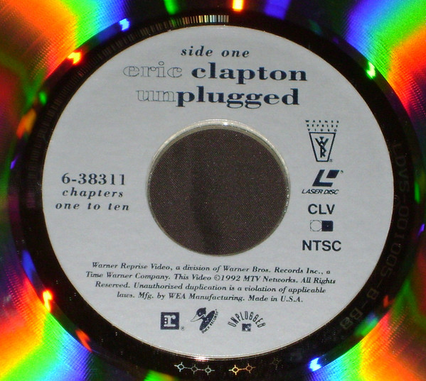 Eric Clapton - Unplugged | Warner Reprise Video (9 38311-6) - 3 Eric Clapton - Unplugged | Warner Reprise Video (9 38311-6) - 3