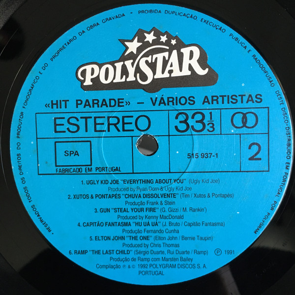 Various - Hit Parade | Polystar (LP 515937 1) - 4 Various - Hit Parade | Polystar (LP 515937 1) - 4