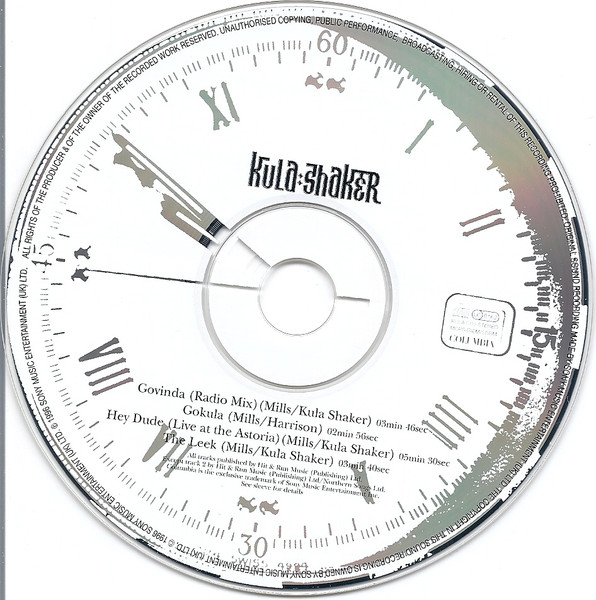 Kula Shaker - Govinda | Columbia (KULA CD5) - 4