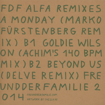 Freund Der Familie - Alfa Remixes #2 | Freund Der Familie (FDF ALFA 02)