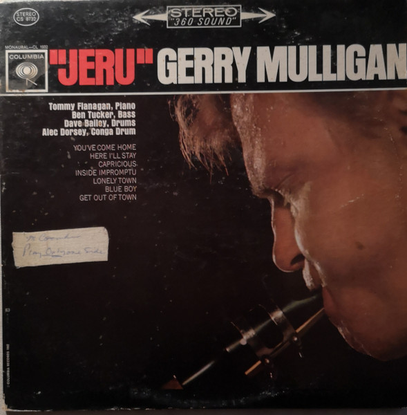 Gerry Mulligan - Jeru | Columbia (CS 8732) - main