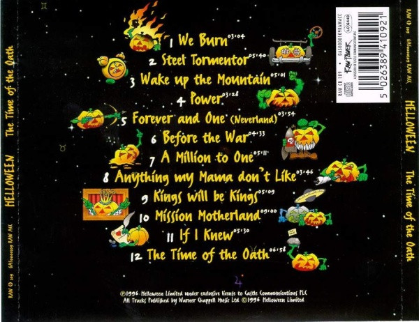 Helloween - The Time Of The Oath | Raw Power (RAW CD 109) - 3