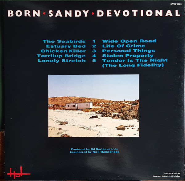 The Triffids - Born Sandy Devotional | Hot Records (HOTLP 1023) - 2