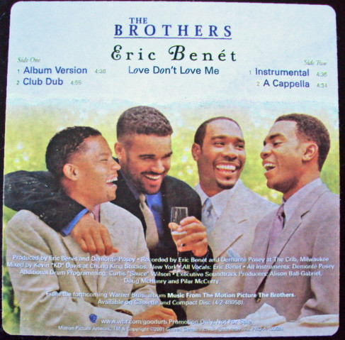 Eric Benét - Love Don't Love Me | Warner Bros. Records (PRO-A-100524) - 4 Eric Benét - Love Don't Love Me | Warner Bros. Records (PRO-A-100524) - 4