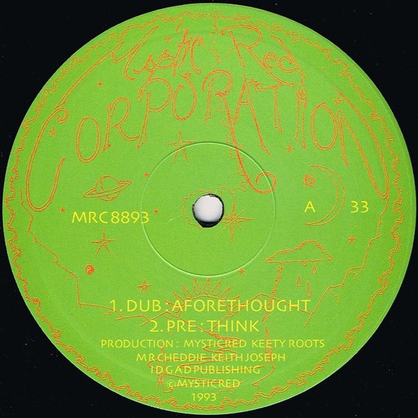 Mystic Red / Keety Roots - Dub: Aforethought | Mystic Red Corporation (MRC 8893) - main Mystic Red / Keety Roots - Dub: Aforethought | Mystic Red Corporation (MRC 8893) - main