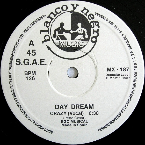 Daydream - Crazy | Blanco Y Negro (MX - 187) - 3