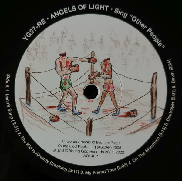 The Angels Of Light - The Angels Of Light Sing "Other People" | Young God Records (YG27-RE) - 3