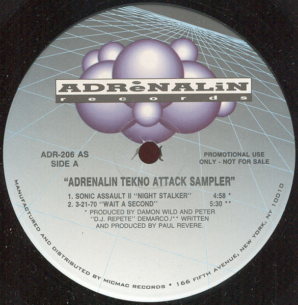 Various - Adrenalin Tekno Attack Sampler | Adrenalin Records (ADR-206)