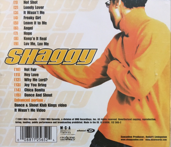 Shaggy - Hot Shot | MCA Records (112 565-2)