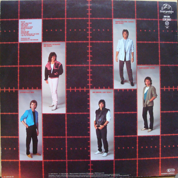 Survivor - Vital Signs | Scotti Bros. Records (SCT 26126) - 2