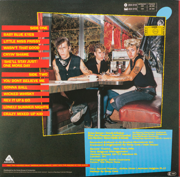 Stray Cats - Gonna Ball | Arista (204 019) - 2 Stray Cats - Gonna Ball | Arista (204 019) - 2