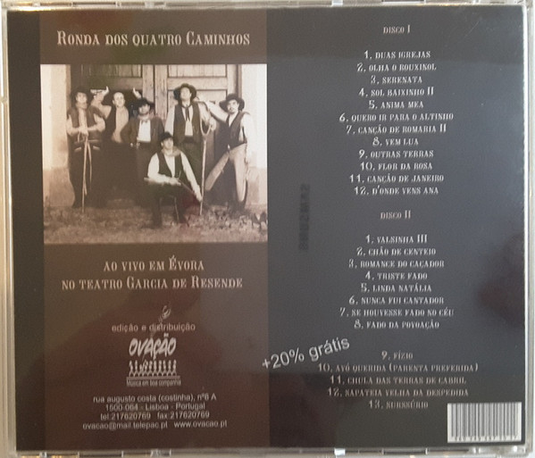 Ronda Dos Quatro Caminhos - Alçude | Ovação (272 CD) - 2