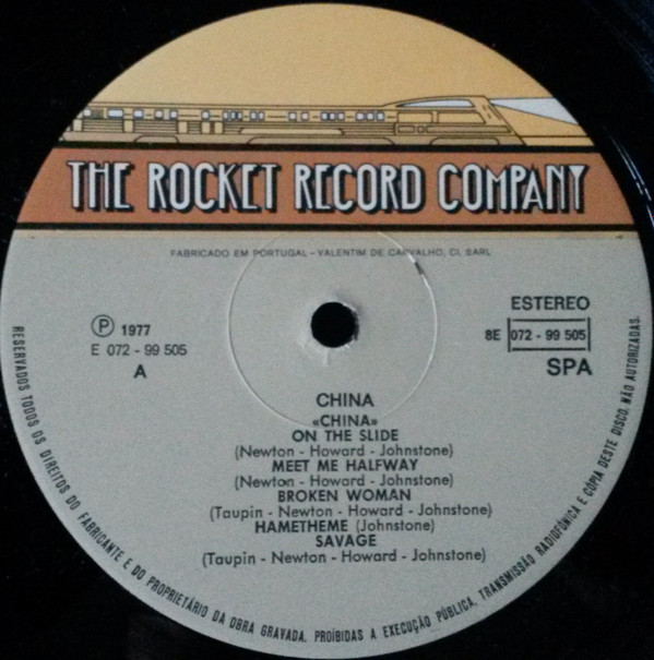 China - China | The Rocket Record Company (8E 072 - 99 505) - 3