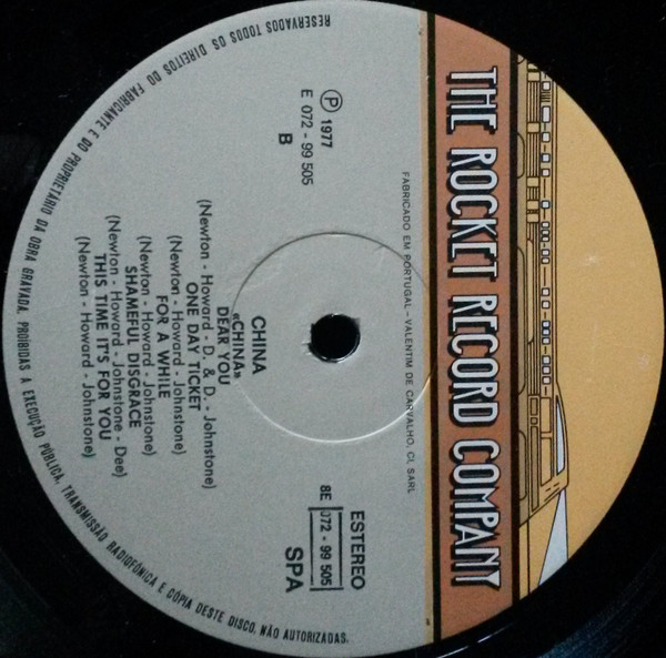 China - China | The Rocket Record Company (8E 072 - 99 505) - 4