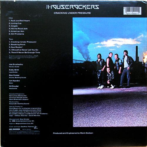 Iron City Houserockers - Cracking Under Pressure | MCA Records (MCA-39004) - 2 Iron City Houserockers - Cracking Under Pressure | MCA Records (MCA-39004) - 2