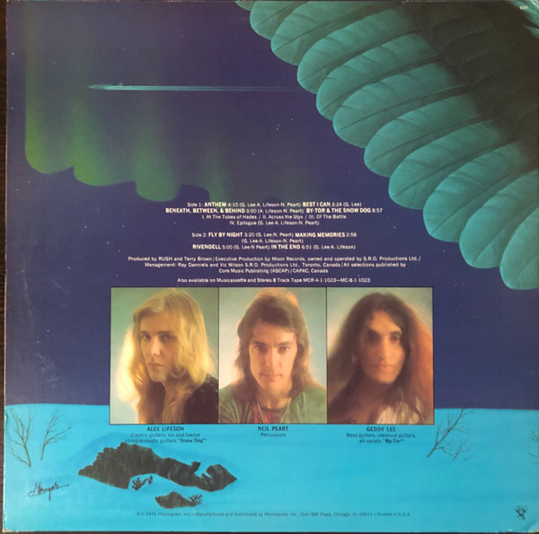 Rush - Fly By Night | Mercury (SRM-1-1023) - 2