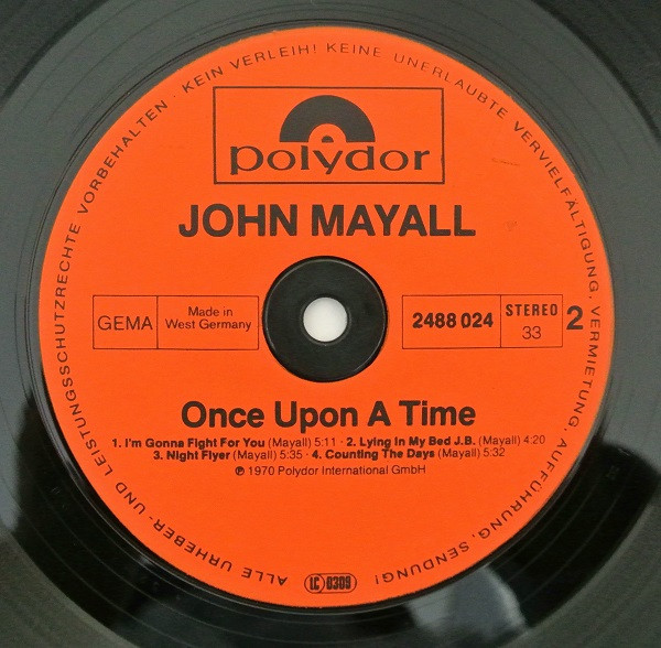 John Mayall - Once Upon A Time | Polydor (2664 436) - 4 John Mayall - Once Upon A Time | Polydor (2664 436) - 4