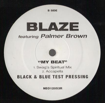 Blaze Featuring Palmer Brown - My Beat | Black & Blue (NEO12053R) - main Blaze Featuring Palmer Brown - My Beat | Black & Blue (NEO12053R) - main