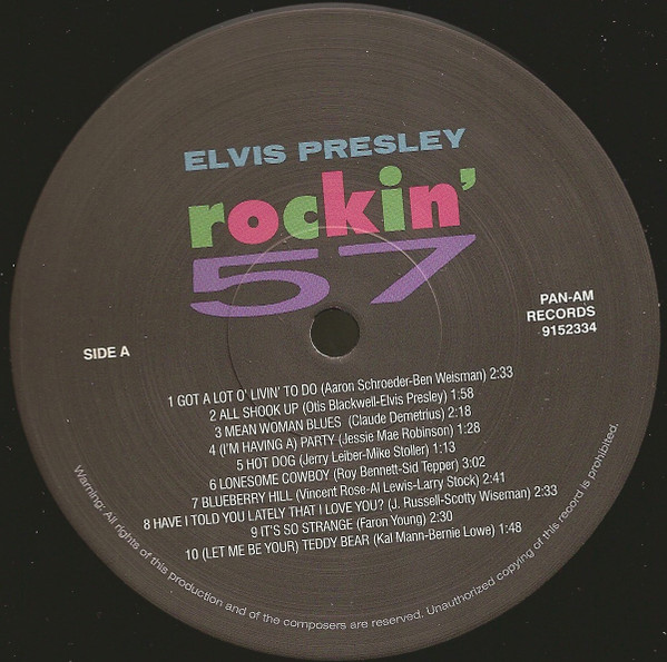 Elvis Presley - Rockin' 57 Essential Elvis | Pan-Am Records (9152334) - 3 Elvis Presley - Rockin' 57 Essential Elvis | Pan-Am Records (9152334) - 3