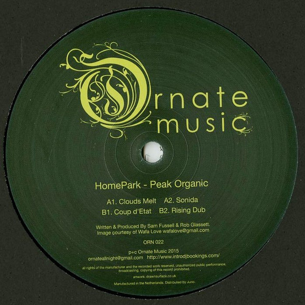HomePark - Peak Organic | Ornate Music (ORN 022) - main