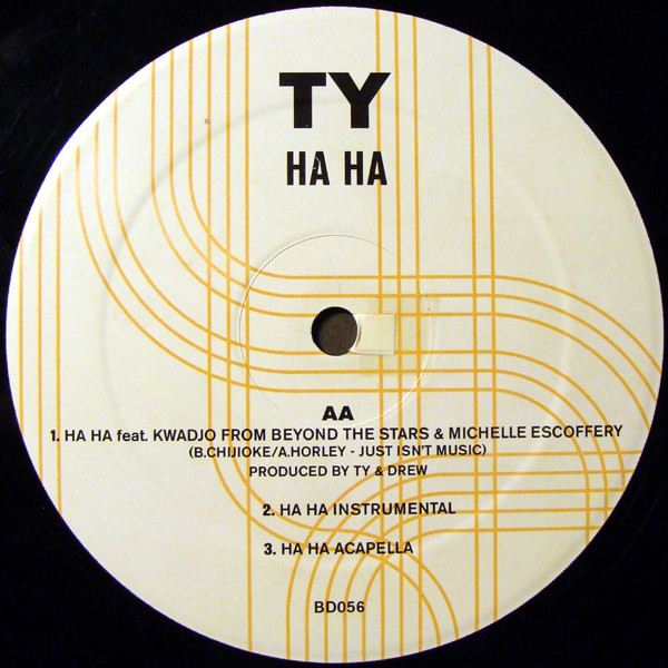 Ty - Groovement / Ha Ha | Big Dada Recordings (BD056) - 4 Ty - Groovement / Ha Ha | Big Dada Recordings (BD056) - 4