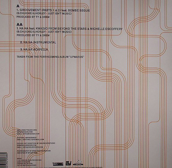 Ty - Groovement / Ha Ha | Big Dada Recordings (BD056) - 2 Ty - Groovement / Ha Ha | Big Dada Recordings (BD056) - 2