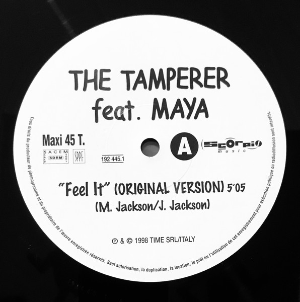 The Tamperer Feat. Maya - Feel It | Scorpio Music (192 445-1) - 3