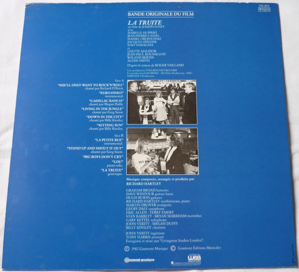 Richard Hartley - La Truite (Bande Originale Du Film) | Gaumont Musique (753 812) - 2 Richard Hartley - La Truite (Bande Originale Du Film) | Gaumont Musique (753 812) - 2