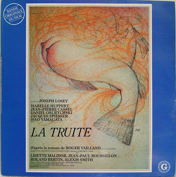 Richard Hartley - La Truite (Bande Originale Du Film) | Gaumont Musique (753 812) - main Richard Hartley - La Truite (Bande Originale Du Film) | Gaumont Musique (753 812) - main