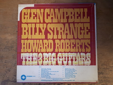 Glen Campbell , Billy Strange , Howard Roberts - The 3 Big Guitars | Springboard (SP-4015) - main
