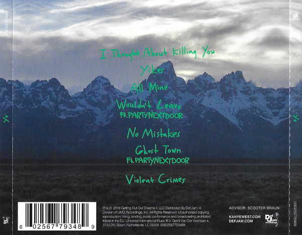 Kanye West - Ye | Def Jam Recordings (00602567793489) - 2