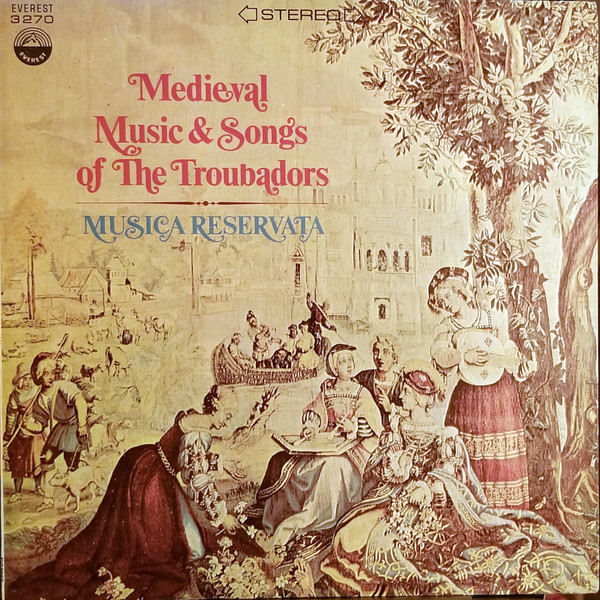 Musica Reservata - Medieval Music & Songs Of The Troubadors | Everest (SDBR 3270)