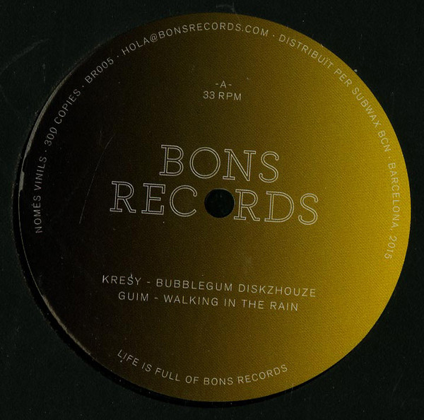 Kresy & Guim - Cramp EP | Bons Records (BR005)