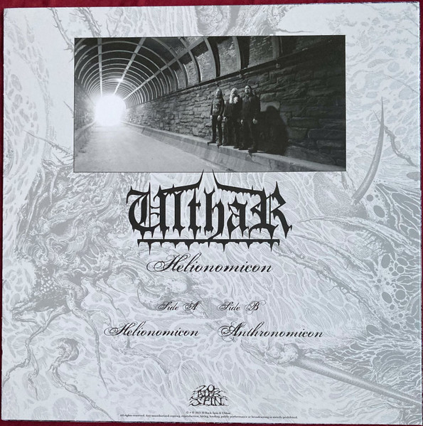 Ulthar - Helionomicon (B3 White Inside Ultra Clear Vinyl) [Vinyl] | 20 Buck Spin (SPIN170) - 2