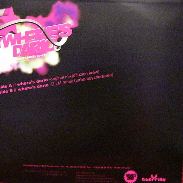 Difuzion Krew - Where's Dario | Champ'Caine Records (CCR 001) - 3 Difuzion Krew - Where's Dario | Champ'Caine Records (CCR 001) - 3