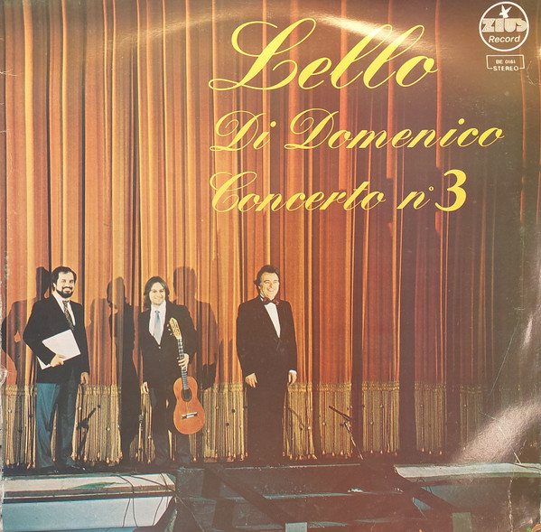 Lello Di Domenico - Concerto N° 3 | Zeus (BE 0161) - main Lello Di Domenico - Concerto N° 3 | Zeus (BE 0161) - main