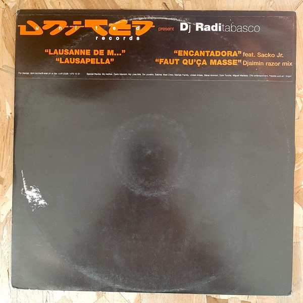 Radi Tabasco - Lausanne De M... | United Records (none)