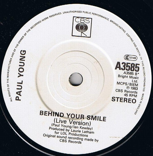 Paul Young - Love Of The Common People (Remix) | CBS (A 3585) - 4