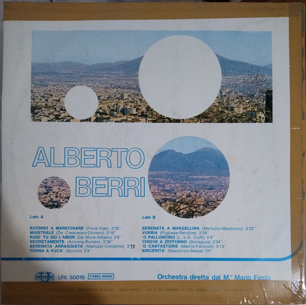 Alberto Berri - Alberto Berri | Universal (LPX 50019) - 2 Alberto Berri - Alberto Berri | Universal (LPX 50019) - 2