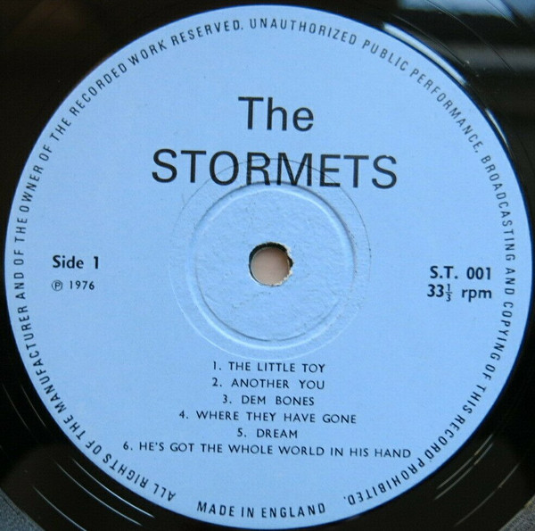 The Stormets - On Disc | Not On Label (S.T. 001) - 2 The Stormets - On Disc | Not On Label (S.T. 001) - 2