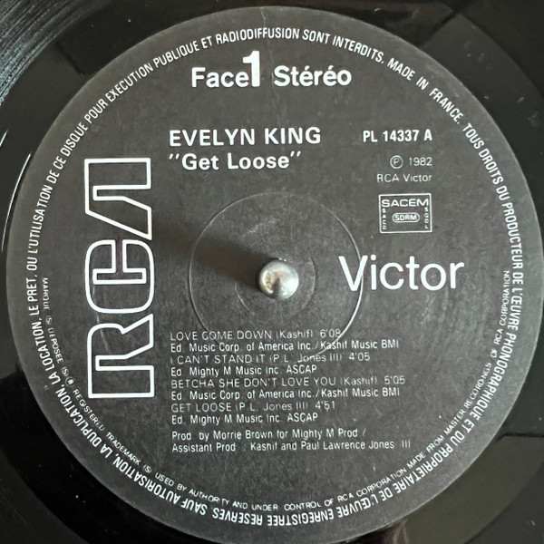 Evelyn King - Get Loose | RCA Victor (PL 14337) - 2 Evelyn King - Get Loose | RCA Victor (PL 14337) - 2