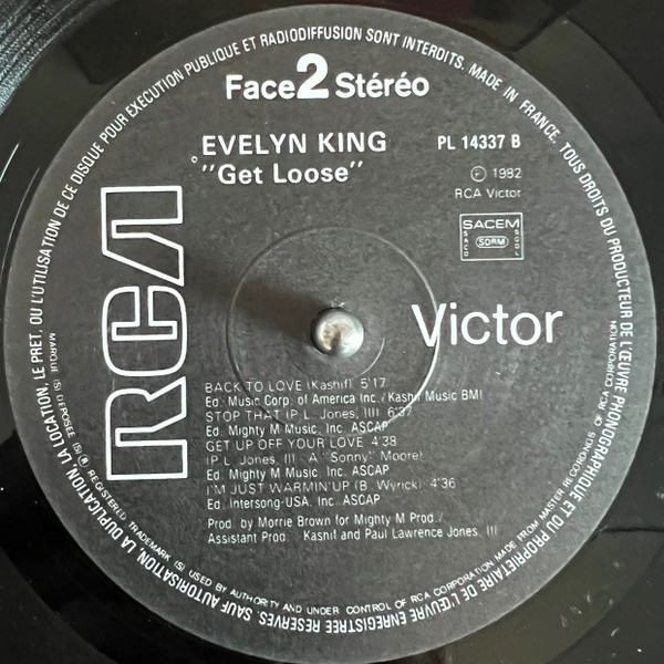 Evelyn King - Get Loose | RCA Victor (PL 14337) - 3 Evelyn King - Get Loose | RCA Victor (PL 14337) - 3