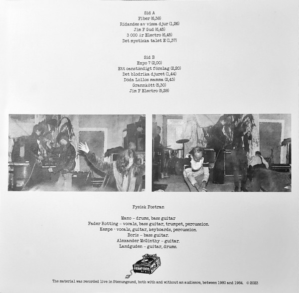 Fysisk Fostran - Räkenskapens Dag | Fördämning Arkiv (F-Arkiv 12) - 2