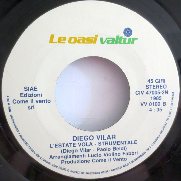 Diego Vilar - L'Estate Vola... | Le Oasi Valtur (VV 0100) - 4 Diego Vilar - L'Estate Vola... | Le Oasi Valtur (VV 0100) - 4