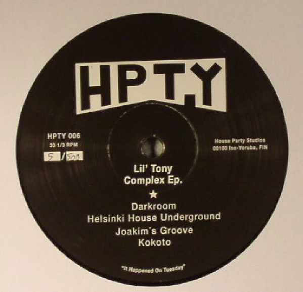 Toni Rantanen - Complex Ep. | HPTY (HPTY 006) - main Toni Rantanen - Complex Ep. | HPTY (HPTY 006) - main