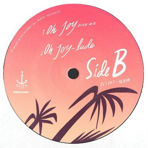 Todd Terje - Delorean Dynamite | Olsen (OLS007) - 4 Todd Terje - Delorean Dynamite | Olsen (OLS007) - 4