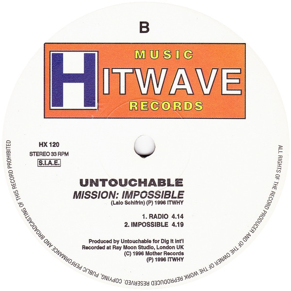 Untouchable - Mission: Impossible | Hitwave Music (HX 120) - 3